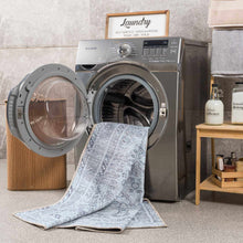 Load image into Gallery viewer, Barny Gray Denim Washable Rug
