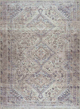 Load image into Gallery viewer, Barny Tan Flat Pile Washable Area Rug
