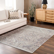 Load image into Gallery viewer, Barny Tan Flat Pile Washable Area Rug
