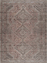 Load image into Gallery viewer, Barny Brown Flat Pile Washable Rug

