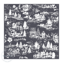 Load image into Gallery viewer, Christmas Toile - Mesh Stencil 12x12
