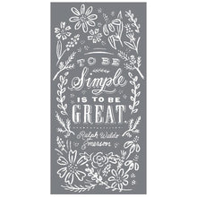 Load image into Gallery viewer, Simple - Mesh Stencil 12x24
