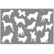 Load image into Gallery viewer, Dogs - Mesh Stencil 18x12
