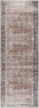 Load image into Gallery viewer, Rust Anahawan Distressed Washable Area Rug - Clearance
