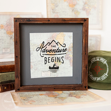 Load image into Gallery viewer, Adventure - Mesh Stencil 8.5x11
