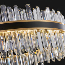 Carregar imagem no visualizador da galeria, Ahrntal | Luxury Oval Crystal LED Chandelier for Dining room, L39.4
