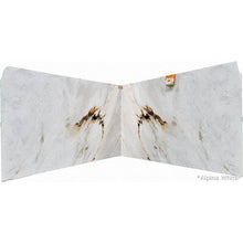 Carregar imagem no visualizador da galeria, Alpina White Bookmatching Marble Slabs Polished - Livfloors Collection
