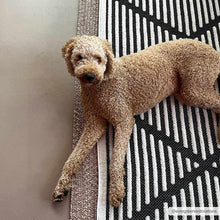 Carregar imagem no visualizador da galeria, Anah 3D Black Outdoor Rug
