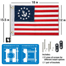 Cargar imagen en el visor de la galería, Anchor Boat Flag Yacht Ensign
