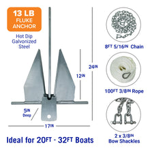 Load image into Gallery viewer, Boat Anchor Kit
