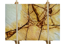 Carregar imagem no visualizador da galeria, Agora Gold Light Beige Marble Slabs Polished - Livfloors Collection
