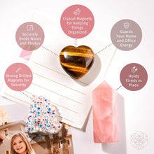 Load image into Gallery viewer, Crystal Fridge Magnets - Trio of Protection &amp; Comfort
