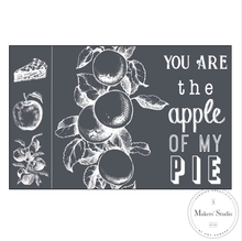 Carregar imagem no visualizador da galeria, Apple Pie - Mesh Stencil 5.5x8.5
