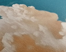 Load image into Gallery viewer, Cloud Wall Art Triptych 3 Piece Set Blue Wall Art Abstract Art Print Minimalist Wall Ar Indigo Art Maximalist Deco Sky Wall Art Sky Print
