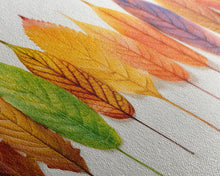 Carregar imagem no visualizador da galeria, Fall Leaves Photography Study, Framed Canvas Print, Fall Decor, Autumn Decor, Fall Centerpiece, Seasonal Art, Fall Centerpiece
