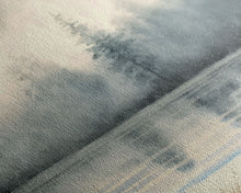 Load image into Gallery viewer, Panoramic Framed Canvas Print of Misty Fog Covered Lake and Pine Tree Forest, Perfect for Living Room, Bedroom, Fog Covered Lake
