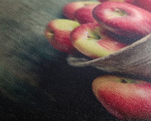 Cargar imagen en el visor de la galería, Farmhouse Kitchen Art, Framed Canvas Print, Still Life of Apples In A Rustic Bowl, Photography Print, Kitchen Decor, Rustic Country Kitchen
