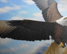 Load image into Gallery viewer, Eagle in a Mountain Clouds Canvas Wall Art Design, Framed Canvas Print Decor for Home &amp; Office Decoration, CANVAS READY to Hang
