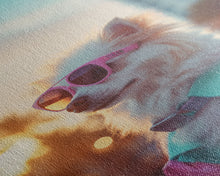 Cargar imagen en el visor de la galería, Chihuahua Wall Print, Dog Wall Art, Dog Sunglasses, Dog In Pink Jacket, Funny Art, Framed Wall Art, Framed Canvas, Wall Print, Wall Canvas
