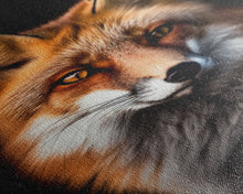 Load image into Gallery viewer, Portrait of a Red Fox, Framed Canvas Print, Framed Wall Art, Fox Photography, Wild Life Art
