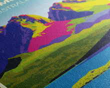 Load image into Gallery viewer, Cradle Mountain, Australia Travel Poster, Tasmania Wall Art, Travel Wall Print, Travel Poster, Travel Wall Art, Canvas Wall Print
