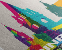 Load image into Gallery viewer, Edinburgh Travel Poster, Europe Wall Art, Scotland Art Print, Travel Wall Print, Travel Poster, Travel Wall Art, Canvas Wall Print
