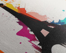 Carregar imagem no visualizador da galeria, France Travel Poster, Eiffel Tower Wall Art, Paris, Europe Wall Art, Travel Wall Print, Travel Poster, Travel Wall Art, Canvas Wall Print
