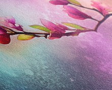 Cargar imagen en el visor de la galería, Cherry Blossoms Wall Art, Spring Flowers Wall Decor, Floral Wall Art, Panoramic Wall Decor, Canvas Print, Wall Art, Framed Canvas Art
