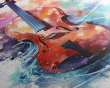 Carregar imagem no visualizador da galeria, Galaxy Cello Gift, Banjo Wall Art Canvas Print, Stringed Instruments, Cello Art, Banjo Poster Print, Cello Gifts, Musical Art
