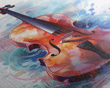 Carregar imagem no visualizador da galeria, Galaxy Cello Studio Decor Gift, Banjo Wall Art Canvas Print, Stringed Instruments, Cello Art, Banjo Poster Print, Cello Gifts, Musical Art
