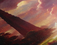 Load image into Gallery viewer, Dark Tower, High Fantasy Art Canvas Print, unique wall art, fantasy concept art
