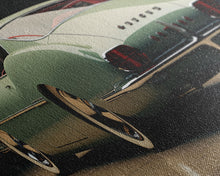 Cargar imagen en el visor de la galería, Classic Car Wall Art, Car Art, Automotive Art, Panoramic Art, Wall Art, Canvas Art, Landscape Art, Landscape Print, Gift For Car Lovers
