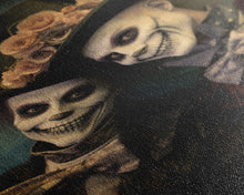 Load image into Gallery viewer, Dark Fantasy, Goth Wall Art, Gothic Wall Decor, Spooky Art, Creepy Wall Art, Canvas Print, Wall Art, Vertical Print, Home Decor, Room Decor
