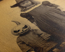 Load image into Gallery viewer, Creepy Wall Art, Spooky Art, Dark Wall Art, Moody Wall Art, Horror Art, Canvas Print, Wall Art, Vertical Print, Home Decor, Wall Decor
