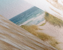 Load image into Gallery viewer, Framed Beach Photography Prints, 3 Piece Set, Minimalist Boho Beach Decor, Beach House Art, Rustic Decor, 3 Panel Art Prints
