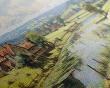 Cargar imagen en el visor de la galería, French Country Landscape Gallery Wall Art Set | Vintage Living Room Decor | Collection of 3 | French Countryside | Farmhouse Decor
