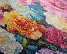 Carregar imagem no visualizador da galeria, Floral Print, Roses, Flower Wall Art, Canvas Print, Set Of 3 Prints, Wall Art, 3 Piece Wall Art, Country Home Wall Art, Girls Room Decor
