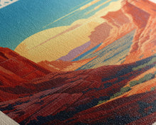 Carregar imagem no visualizador da galeria, Capital Reef National Park Travel Poster Print, Canvas Print Wall Art, Utah Travel Art, Midcentury Modern Travel Decor
