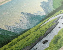 Load image into Gallery viewer, Gates Of The Arctic National Park Panoramic Alaska Travel Art, National Park Print, Minimalist Travel Art, Midcentury Modern Style Landscape
