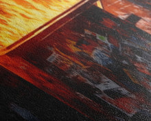 Carregar imagem no visualizador da galeria, A Dumpster Fire, Canvas Wall Art, Modern Art, Urban Art, Wall Print
