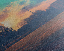 Cargar imagen en el visor de la galería, Football Field, Kids Wall Art, Canvas Print, Wall Hanging, Portrait Art, Soccer Coach Gift, Soccer Wall Art, Family Home Art, Dorm Room Art
