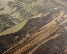 Carregar imagem no visualizador da galeria, Camp Decor, Outdoor Wall Art, Cabin Wall Art, Canvas Print, Wall Hanging, Portrait Art, Teacher Gift, Apartment Wall Decor, Ranch Wall Art
