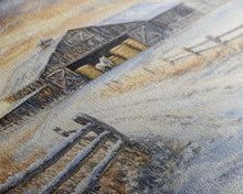 Carregar imagem no visualizador da galeria, Fall Decor, Barn Amongst The Falling Leaves, Farmhouse Decor, Fall Art, Autumn Decor, Thanksgiving Seasonal Wall Art
