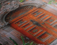 Cargar imagen en el visor de la galería, Change23. Mexican Wall Art, Framed Canvas Print, Old Town Mexico Architecture Wall Art, Framed Art
