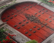 Cargar imagen en el visor de la galería, Change Hacienda Architecture Framed Canvas Print, Mexican Wall Art, Art of Mexico, Original Artwork, Wood Framed Ready To Hang
