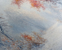 Load image into Gallery viewer, Cozy Cabin in the Snow Framed Canvas Print, Ideal Christmas Holiday Wall Art for Winter Wonderland Decor and Festive Home Interiors
