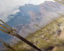 Load image into Gallery viewer, Desert Wall Art, Desert Decor, Framed Canvas Print, Desert Photography, Cactus Wall Art, Southwestern Decor, Landscape Prints, Boho Wall Art
