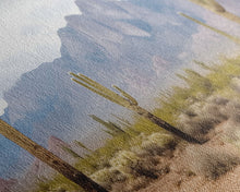 Load image into Gallery viewer, Desert Wall Art, Desert Decor, Framed Canvas Print, Desert Photography, Cactus Wall Art, Southwestern Decor, Landscape Prints, Boho Wall Art
