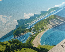 Carregar imagem no visualizador da galeria, Akajima, Okinawa, Japan Panoramic Print, Vacation Gift, Okinawa, Japan Wall Art, Vacation Wall Art, Vacatation Memories, Beach Decor, Beach Or Lakehouse Art
