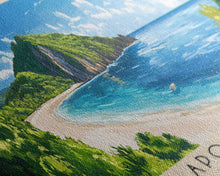 Carregar imagem no visualizador da galeria, Apo Island, Philippines Panoramic Print, Vacation Gift, Philippines Wall Art, Beach Painting, Beach Decor, Beach Or Lakehouse Art
